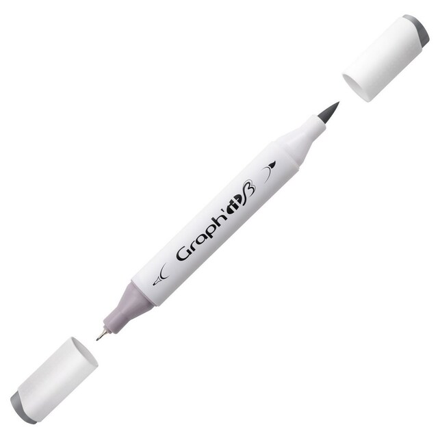Imagem 0 de Marcador de Duas Pontas Brush Marker Nº9507 - Neutral Grey 7 GRAPH'IT