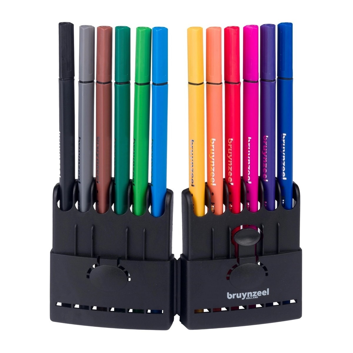 Imagem 0 de Conjunto de 12 Marcadores de Ponta Fina