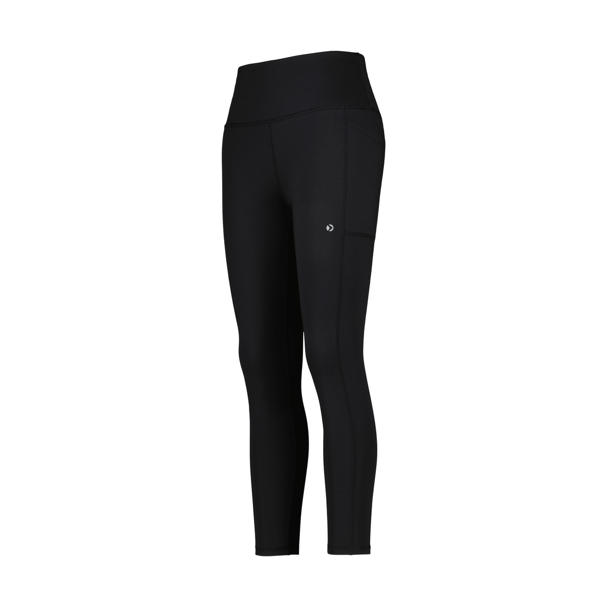 Leggings Compridos Básicos Running de Mulher Preto-4