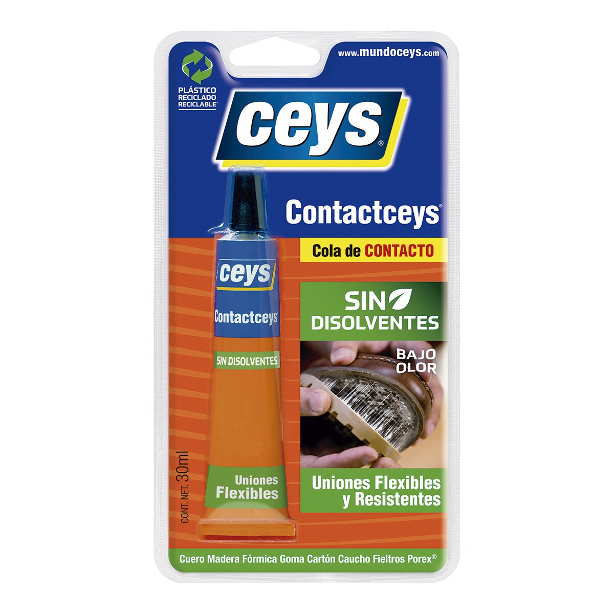 Cola de Contacto ContactCeys sin Disolventes 30 ml 1