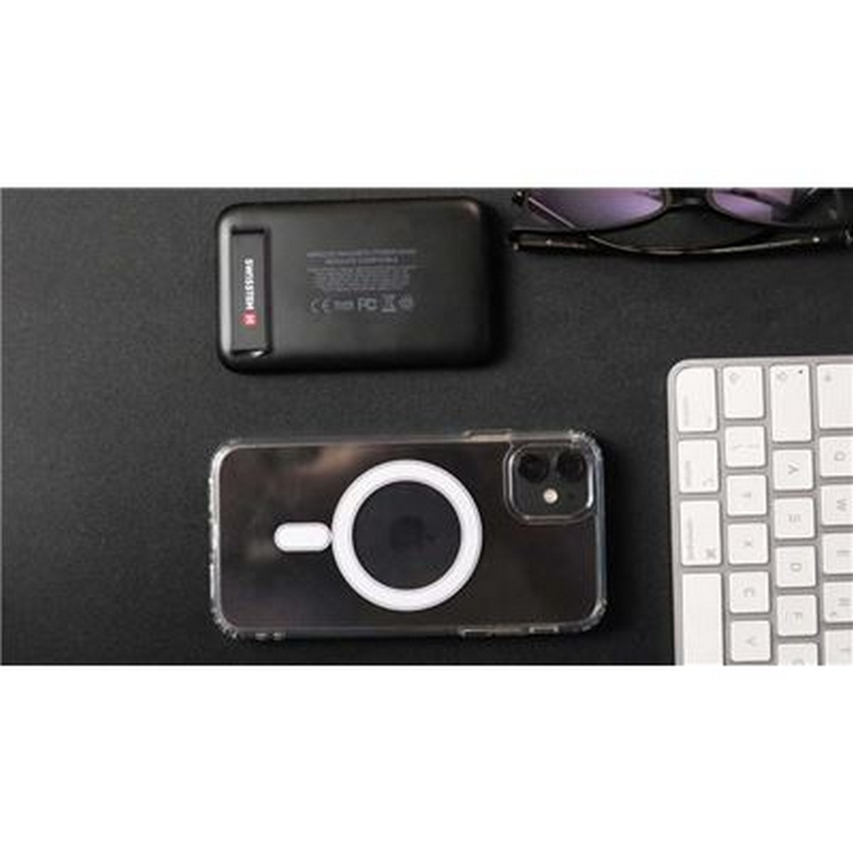 Capa Swissten Jelly MagStick para iPhone 15 Plus - Transparente 3