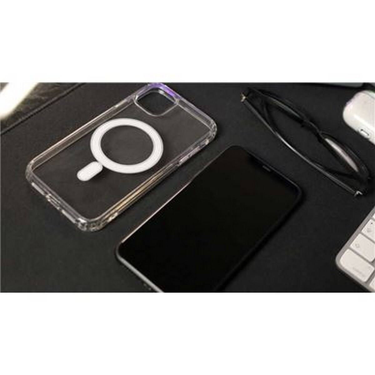 Capa Swissten Jelly MagStick para iPhone 15 Plus - Transparente 2