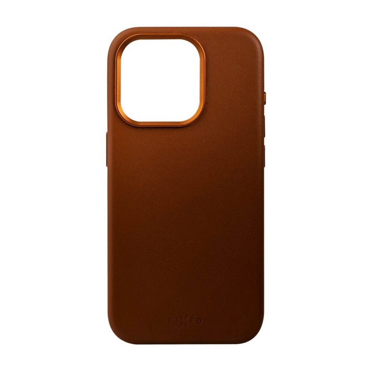 Capa Fixed MagLeather com MagSafe para iPhone 16 Pro Max - Castanho 4