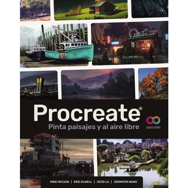 Imagen 0 de Procreate. Pinta paisajes y al aire libre (Tapa blanda con solapas)