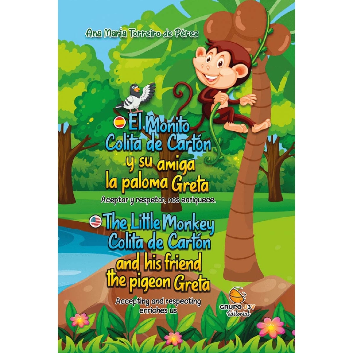 Imagem 0 de El monito colita de cartón y su amiga la paloma gr