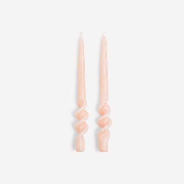 Imagem 0 de Conjunto de 2 Velas de Candelabro Onduladas