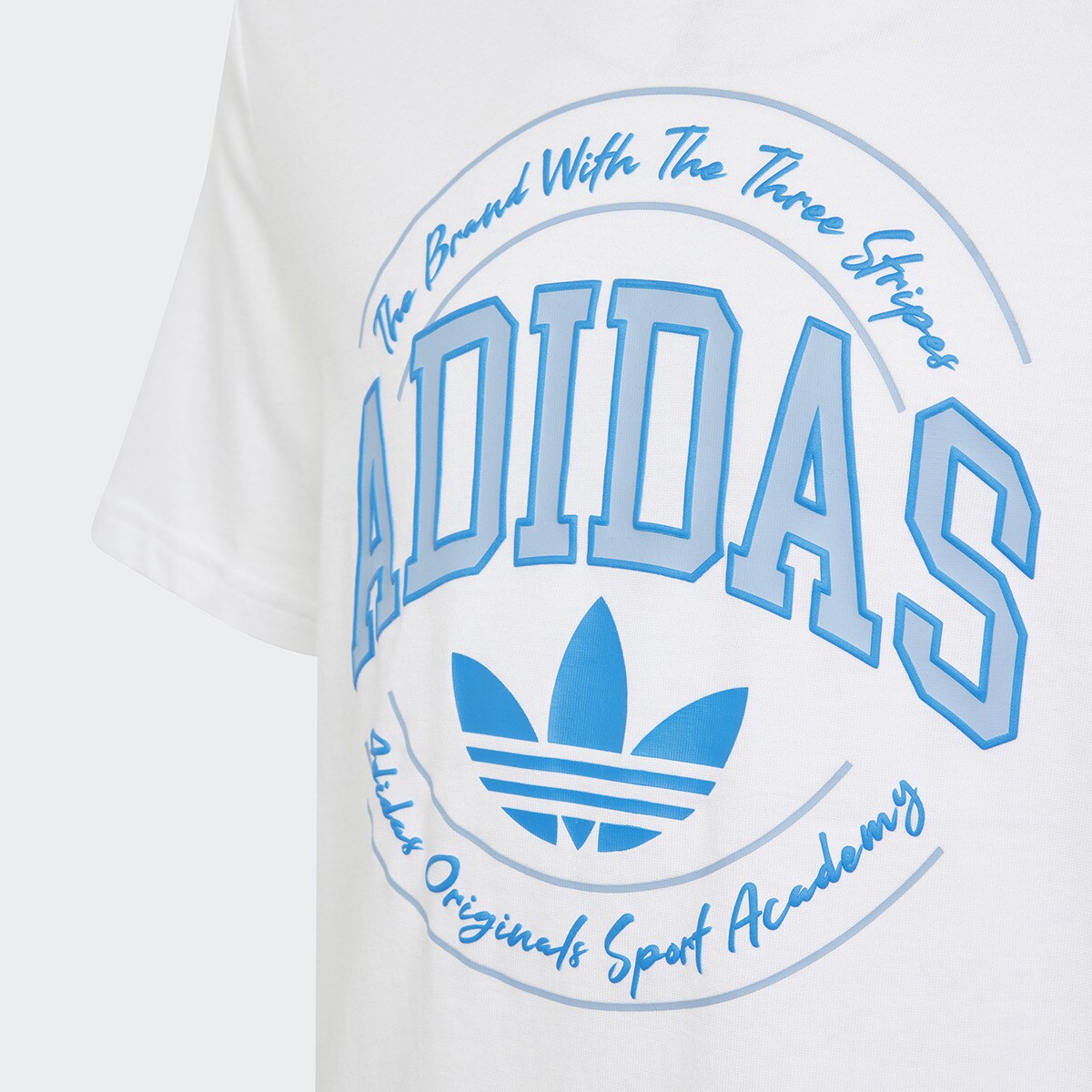 T-shirt de Criança VRCT Originals Branco / Azul-3