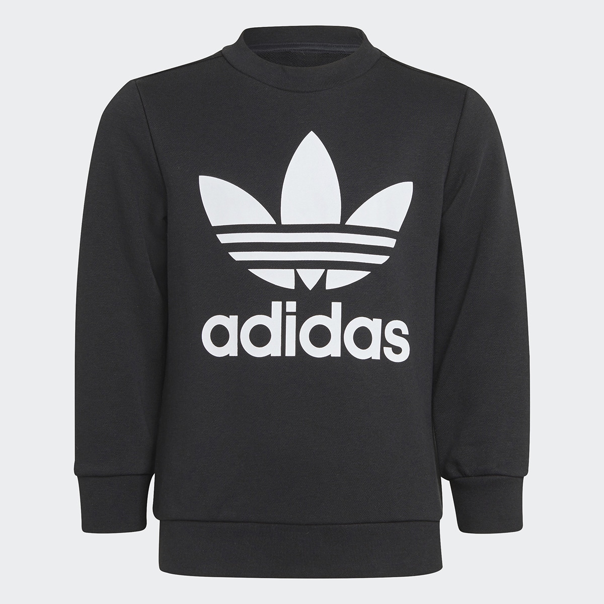 Chándal de niños adicolor adidas Originals Negro / Blanco-3