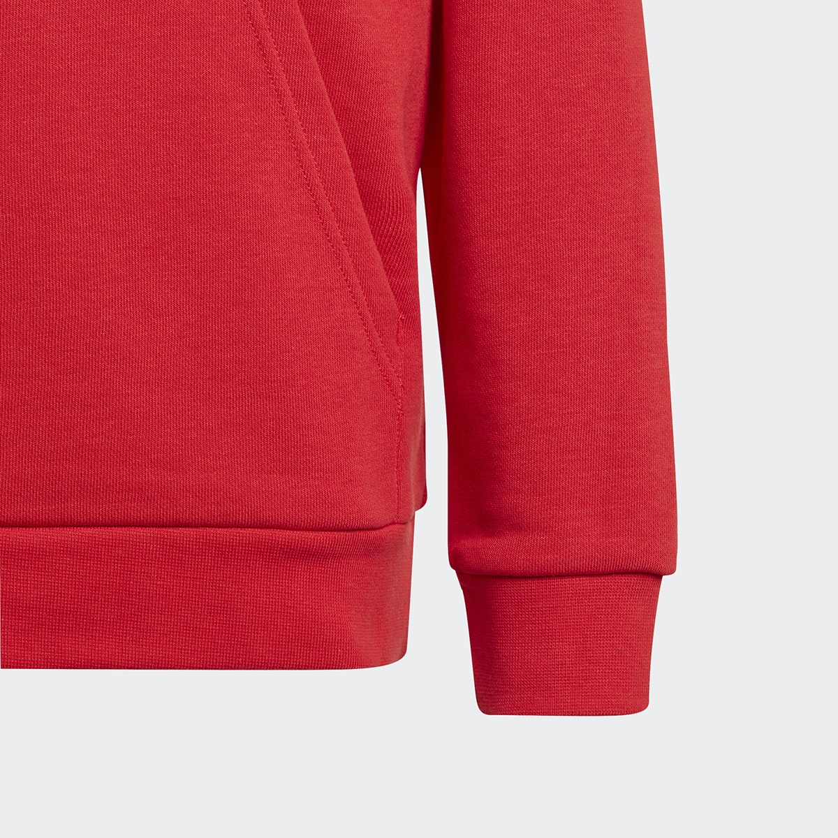 Sweatshirt de criança Trefoil adidas Originals Vermelho-4