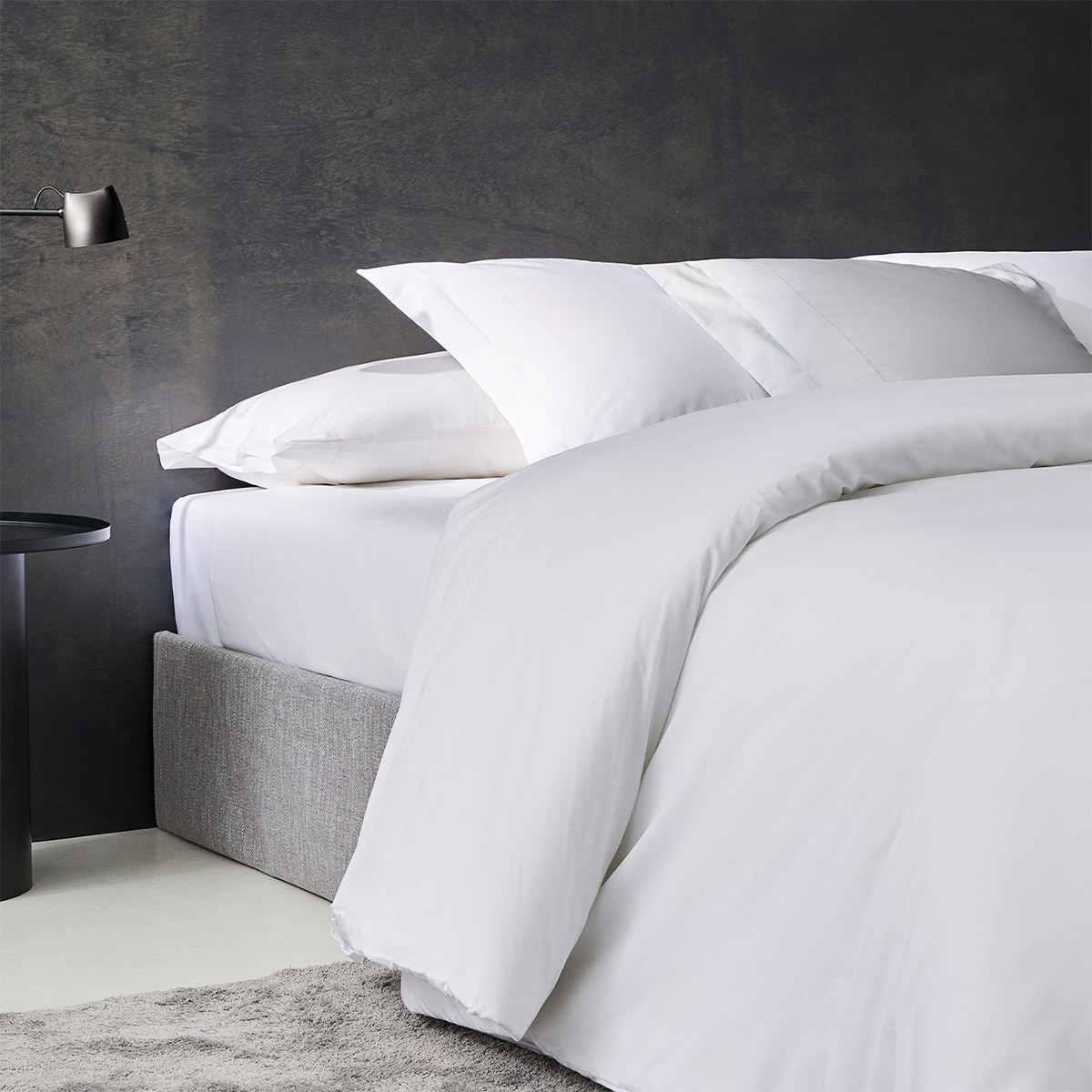 Funda nórdica algodón egipcio 200 hilos Tacto Bassols - Blanco Cama 90 cm Blanco-2