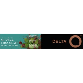 Café Chocolate & Menta embalagem 10 cápsulas - Delta Q