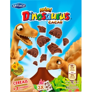 Bolachas de Chocolate embalagem 120 g - Artiach Mini Dinosaurus