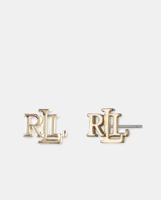 Imagen 0 de Pendientes Logo RL dorados
