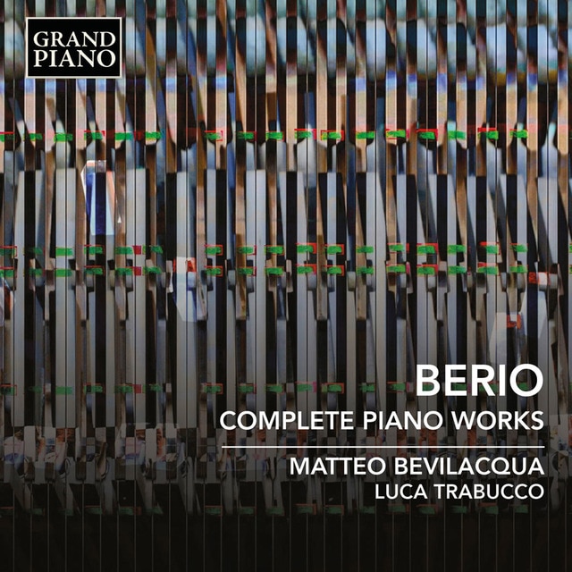 Imagen 0 de Berio:Obra completa para piano (CD)