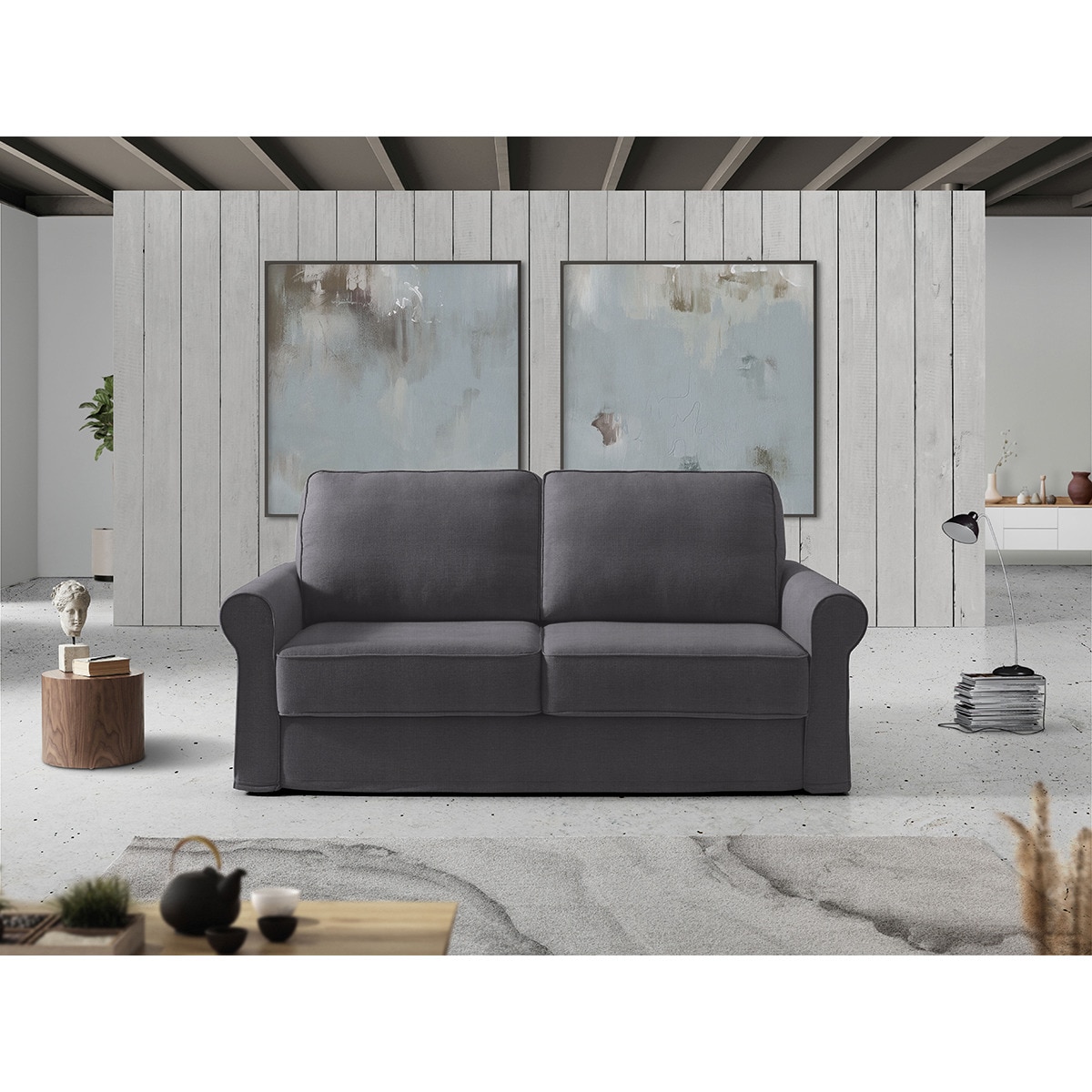 Poltrona Cama Robin Cinzento-escuro-9