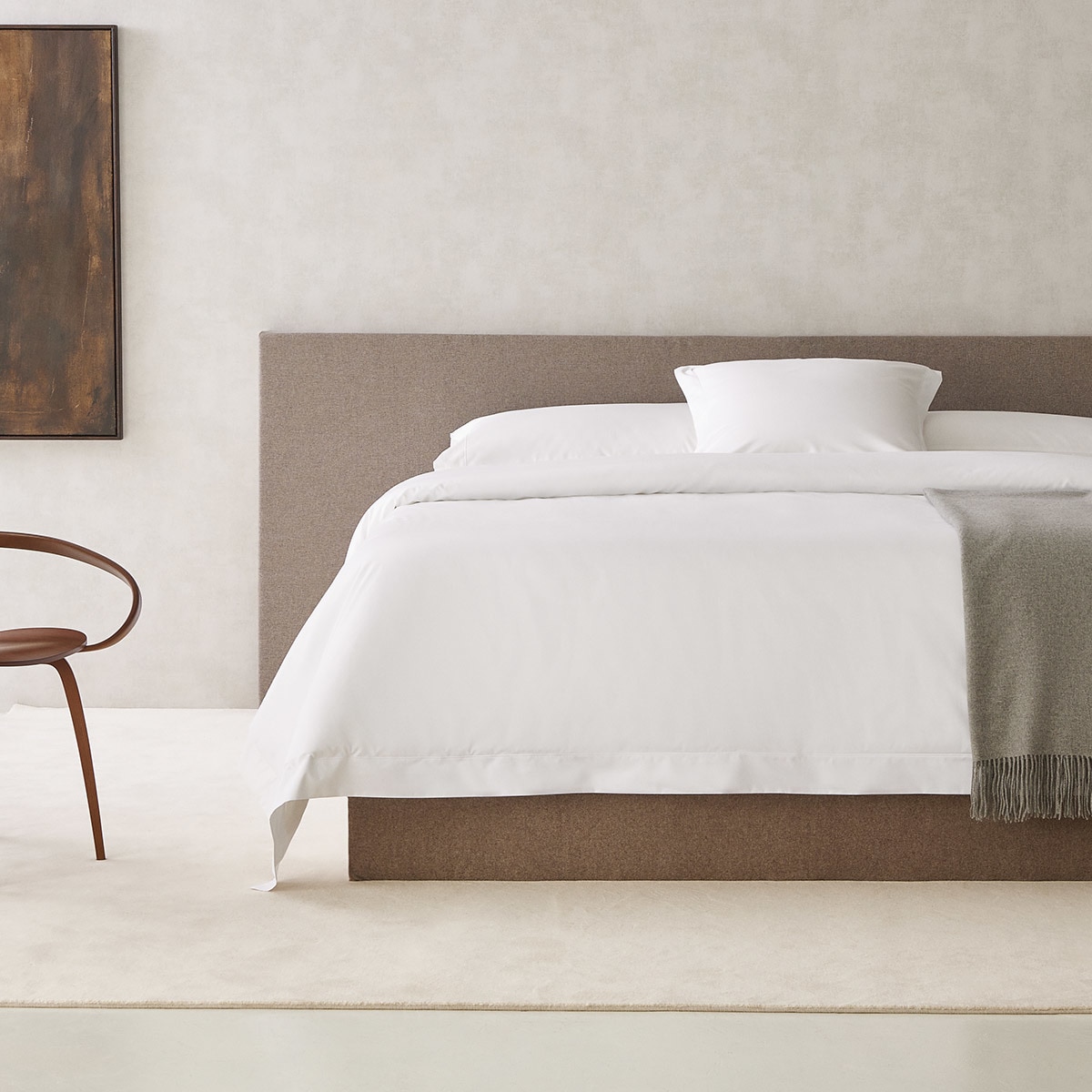 Juego de funda nórdica con bajera algodón 1000 hilos Tiara Bassols