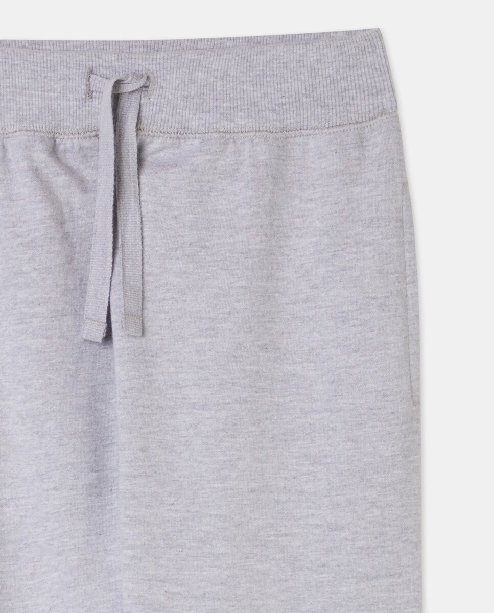 Pantalón de bebé felpa Gris-3