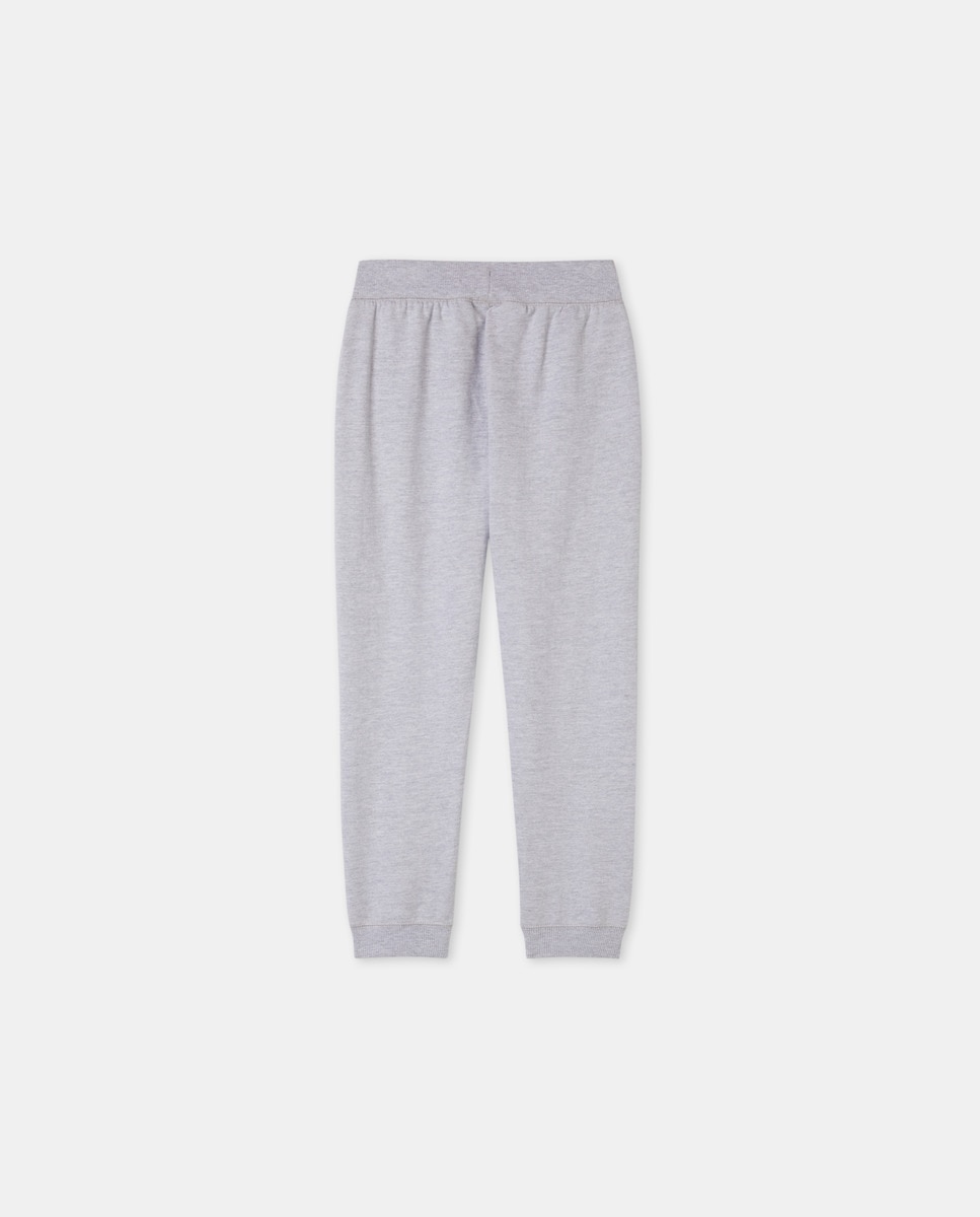 Pantalón de bebé felpa Gris-2