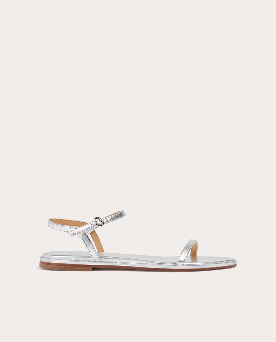 Imagen 0 de Sandalias planas Nettie de piel