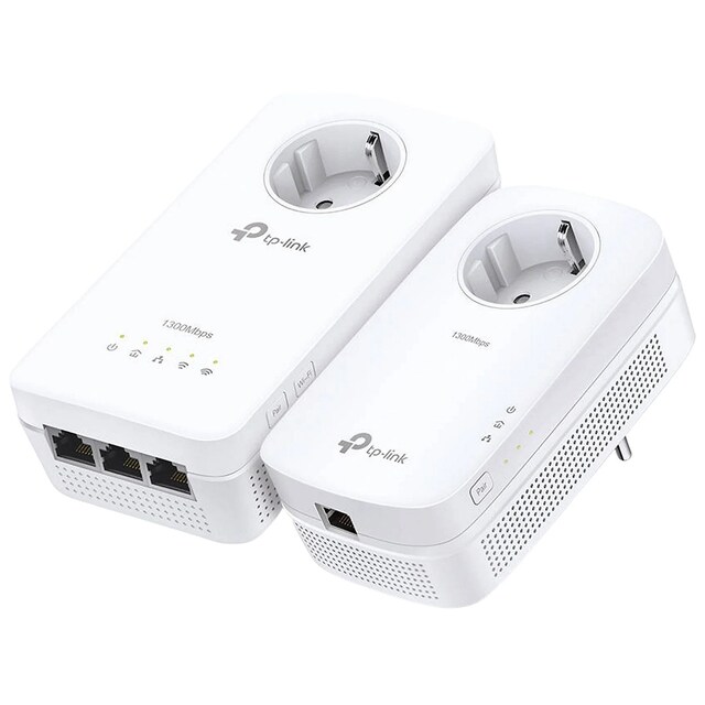 Imagen 0 de Powerline TP-LINK TL-WPA8631P KIT Wi-Fi AC Gigabit AV1200 con enchufe
