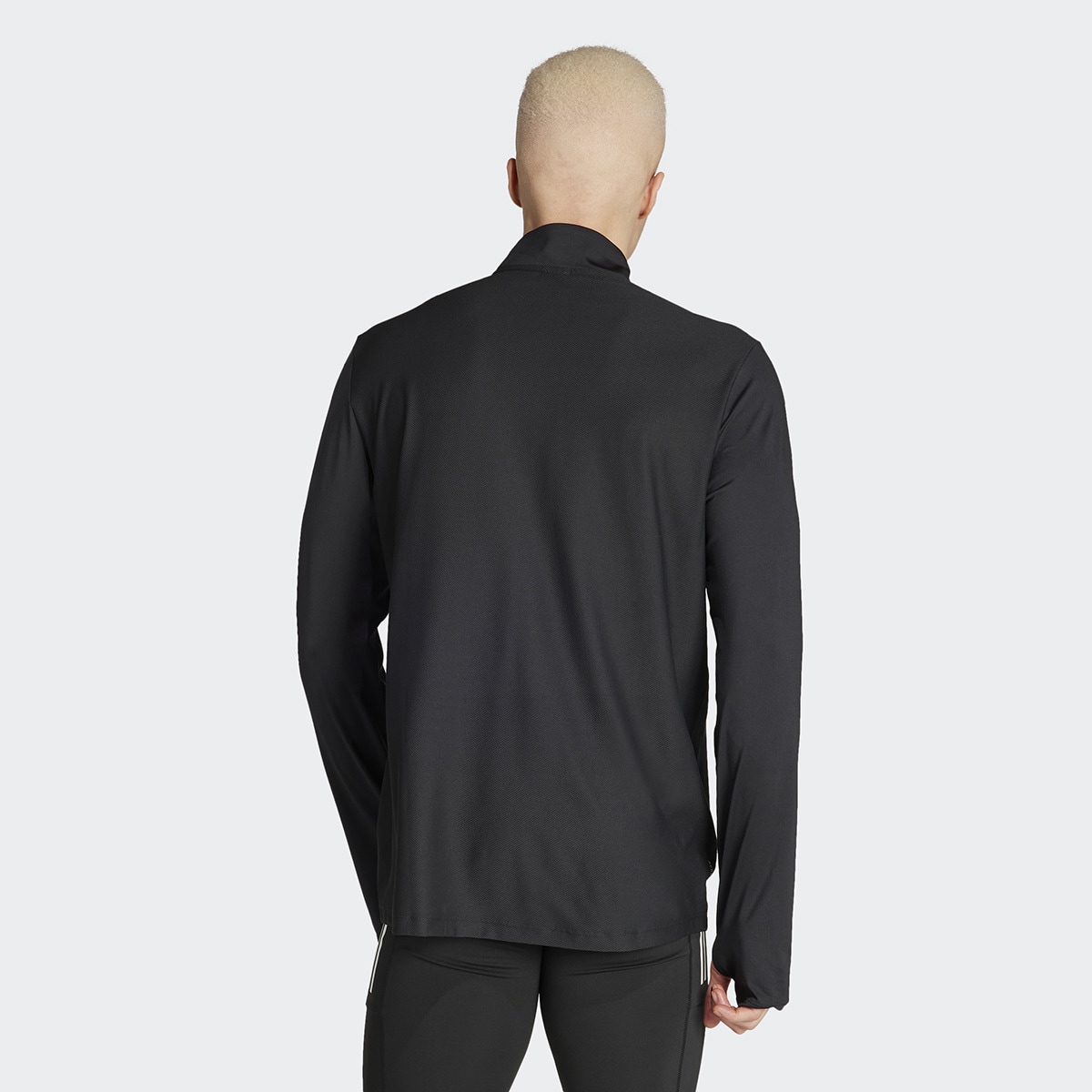 Sweatshirt de Homem Own The Run Half-Zip Preto-2