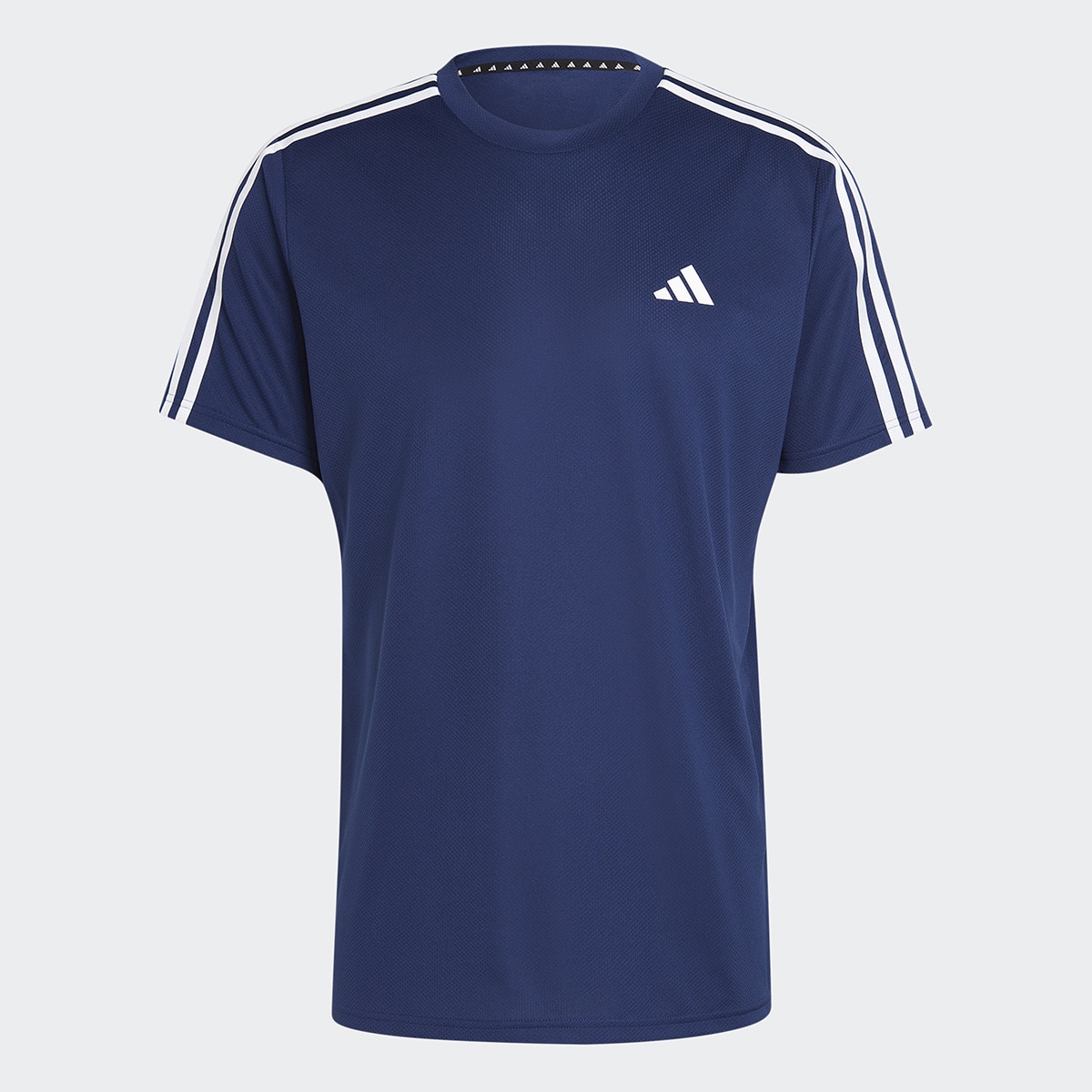 T-shirt de Homem Train Essentials Training 3 Faixas Azul-6
