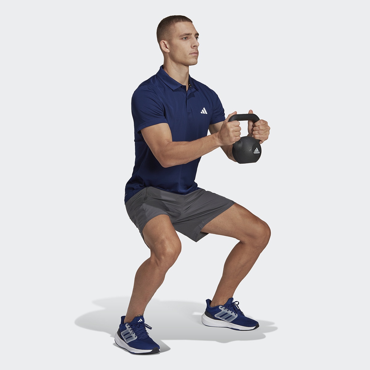 Polo de Homem Train Essentials Azul-marinho-5