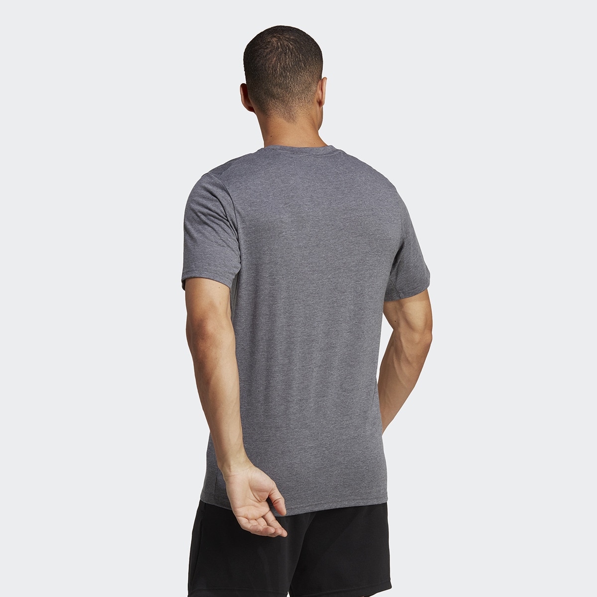 T-shirt de Homem Train Essentials Feelready Training Cinzento-2