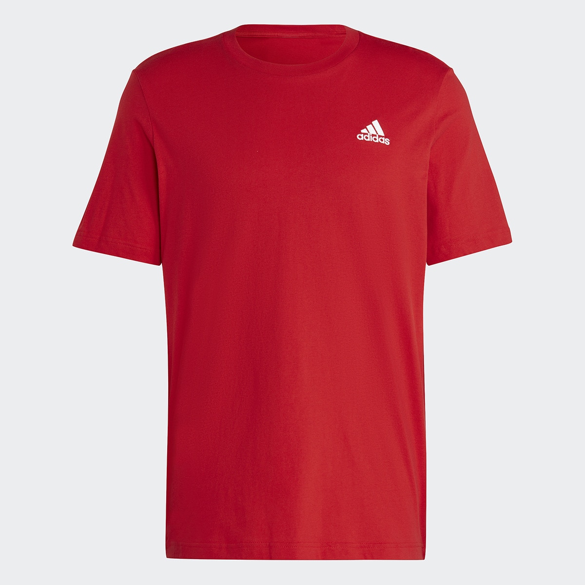 T-shirt de Homem Essentials Single Jersey Embroidered Small Logo Vermelho-6