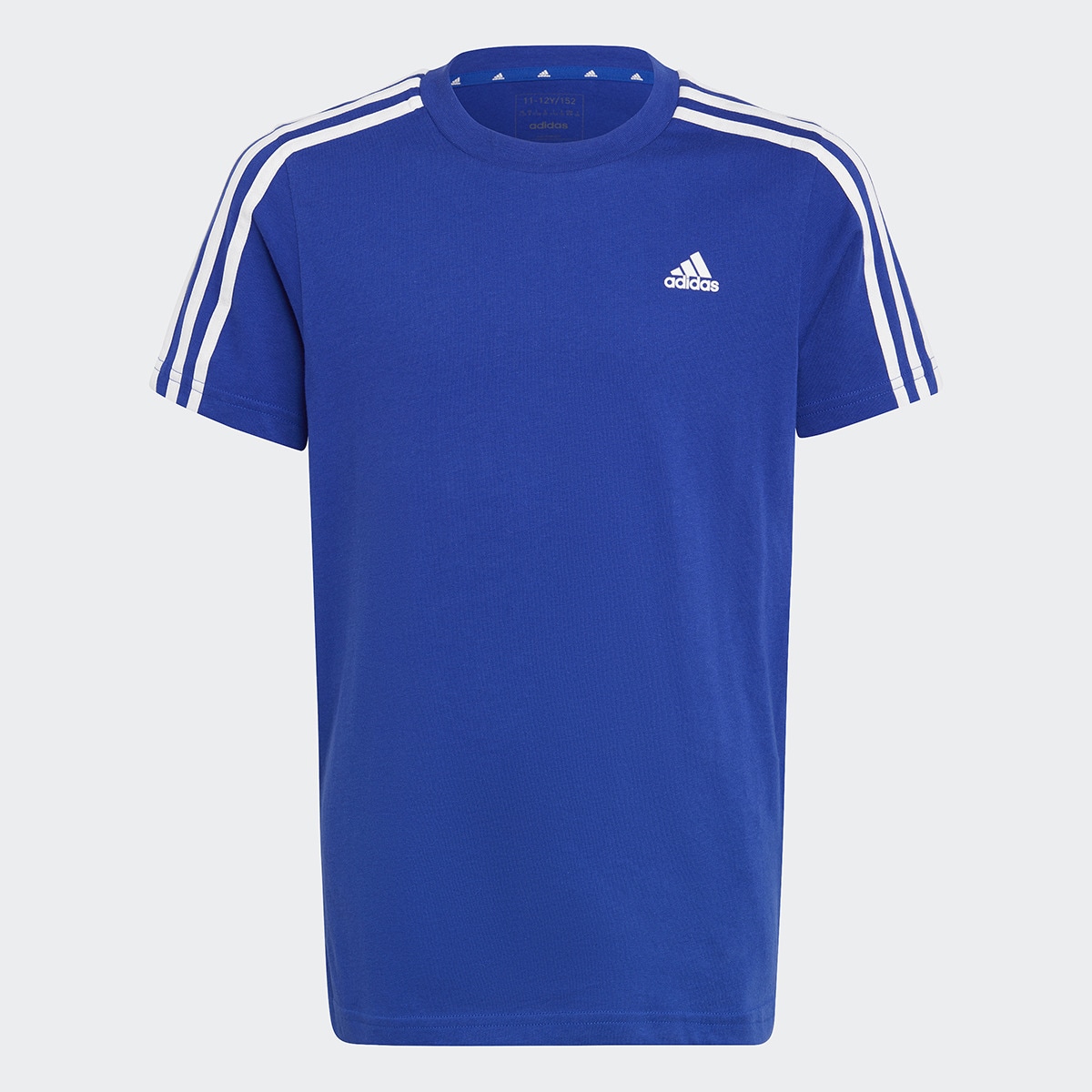 T-shirt de Criança Essentials 3-Stripes Azul / Branco-6