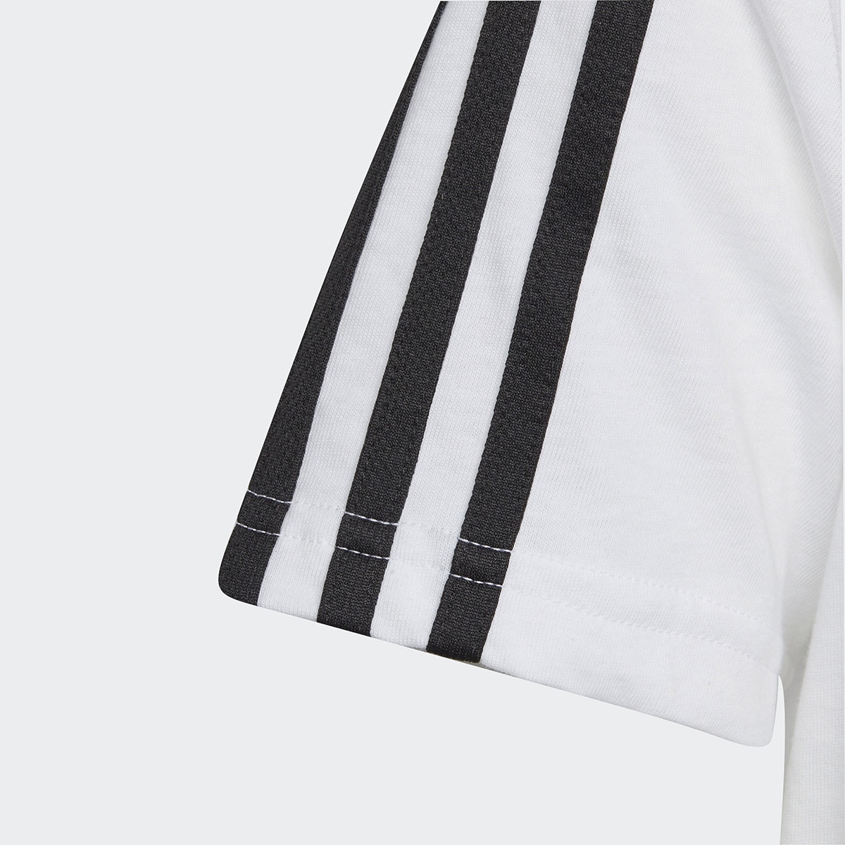 T-shirt de Criança Essentials 3-Stripes Branco / Preto-5