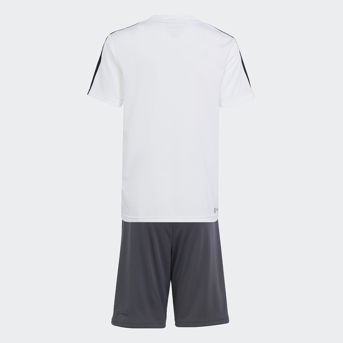 Conjunto de Criança Train Essentials AEROREADY Training Regular-Fit 3 Faixas Branco-6
