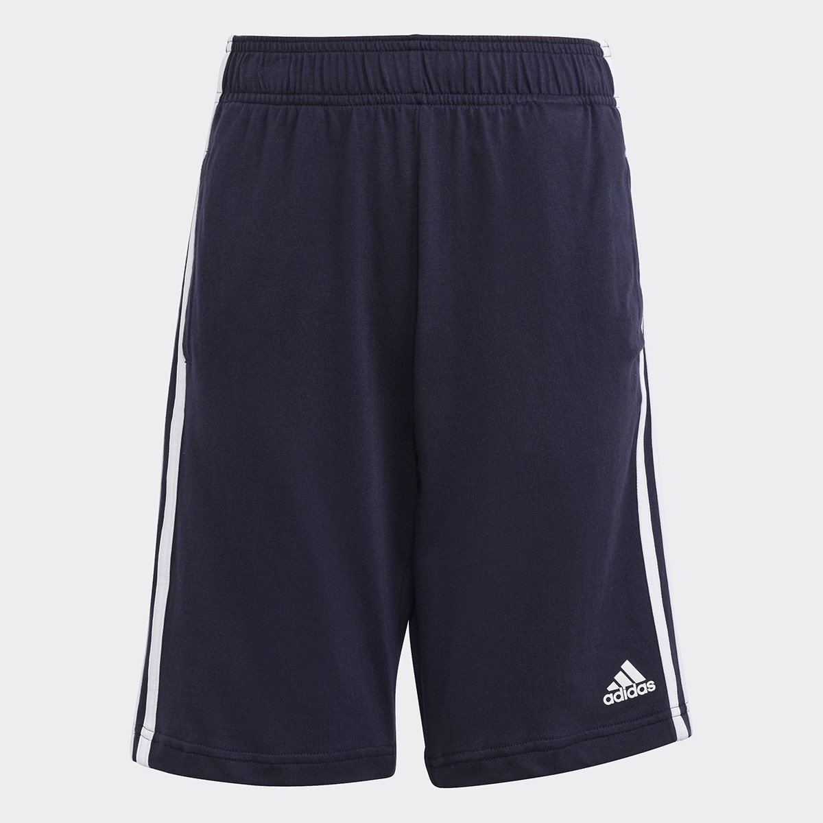 Calções de Criança Essentials 3-Stripes Knit Azul-marinho-6