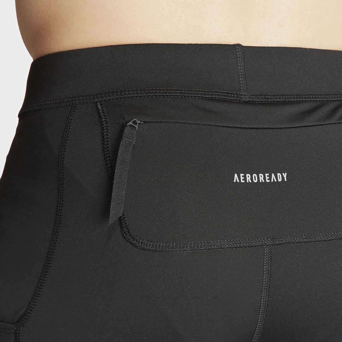 Calções Tipo Leggings de Homem Own the Run Preto-4
