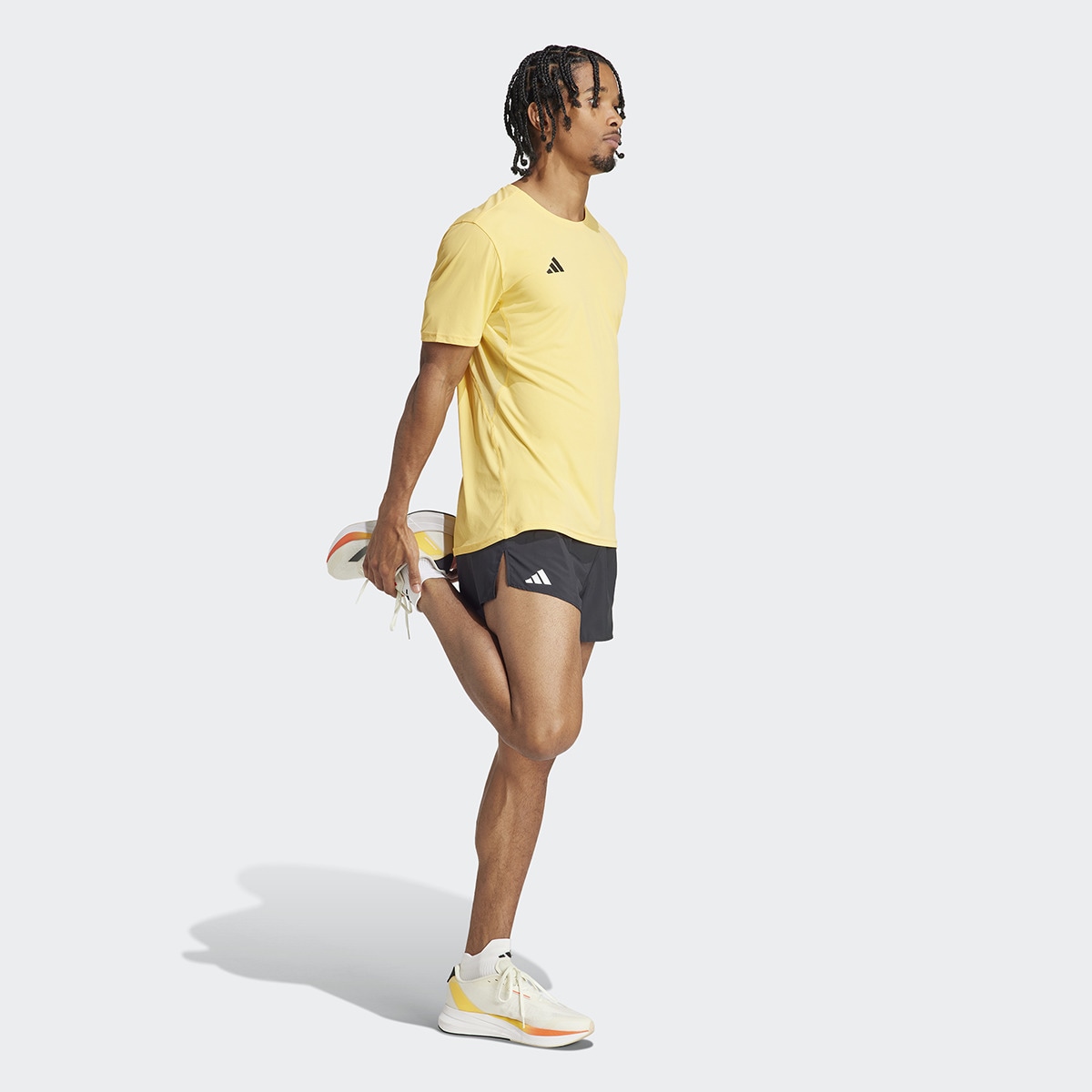 Calções de Homem Adizero Essentials Running Preto-6