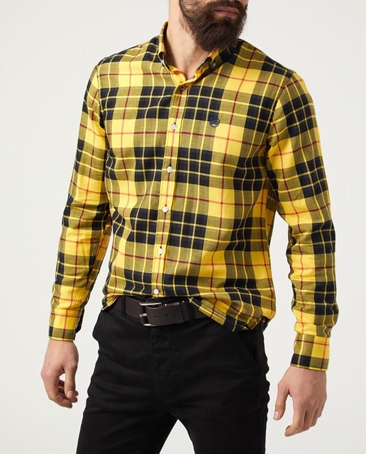 Imagen 0 de Camisa de hombre de cuadros, corte slim