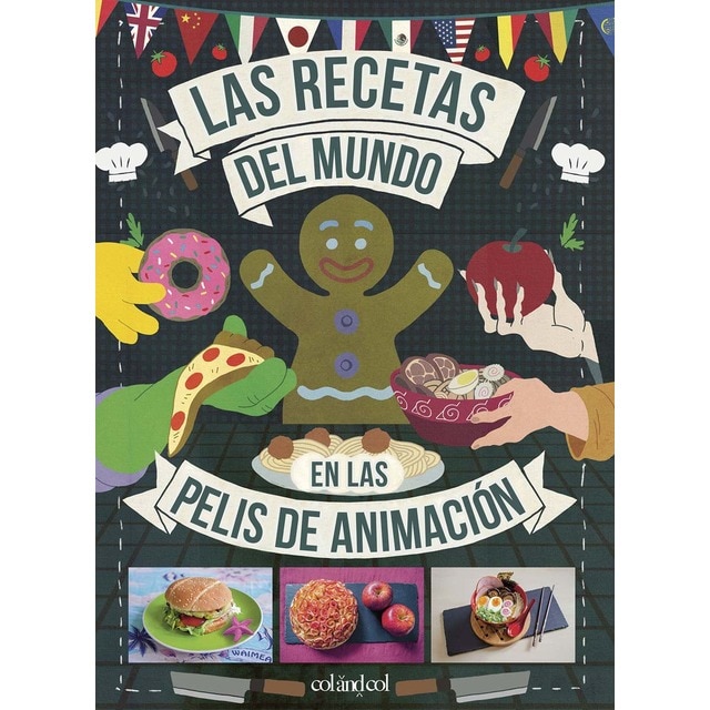 Imagen 0 de Las recetas del mundo en las pelis de animación  (Tapa blanda con solapas)