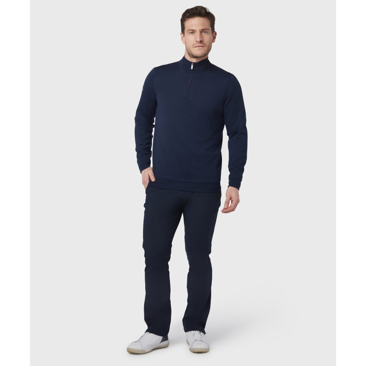 Imagem 0 de Sweatshirt de Homem Windstopper 1/4 Zipped Sweater