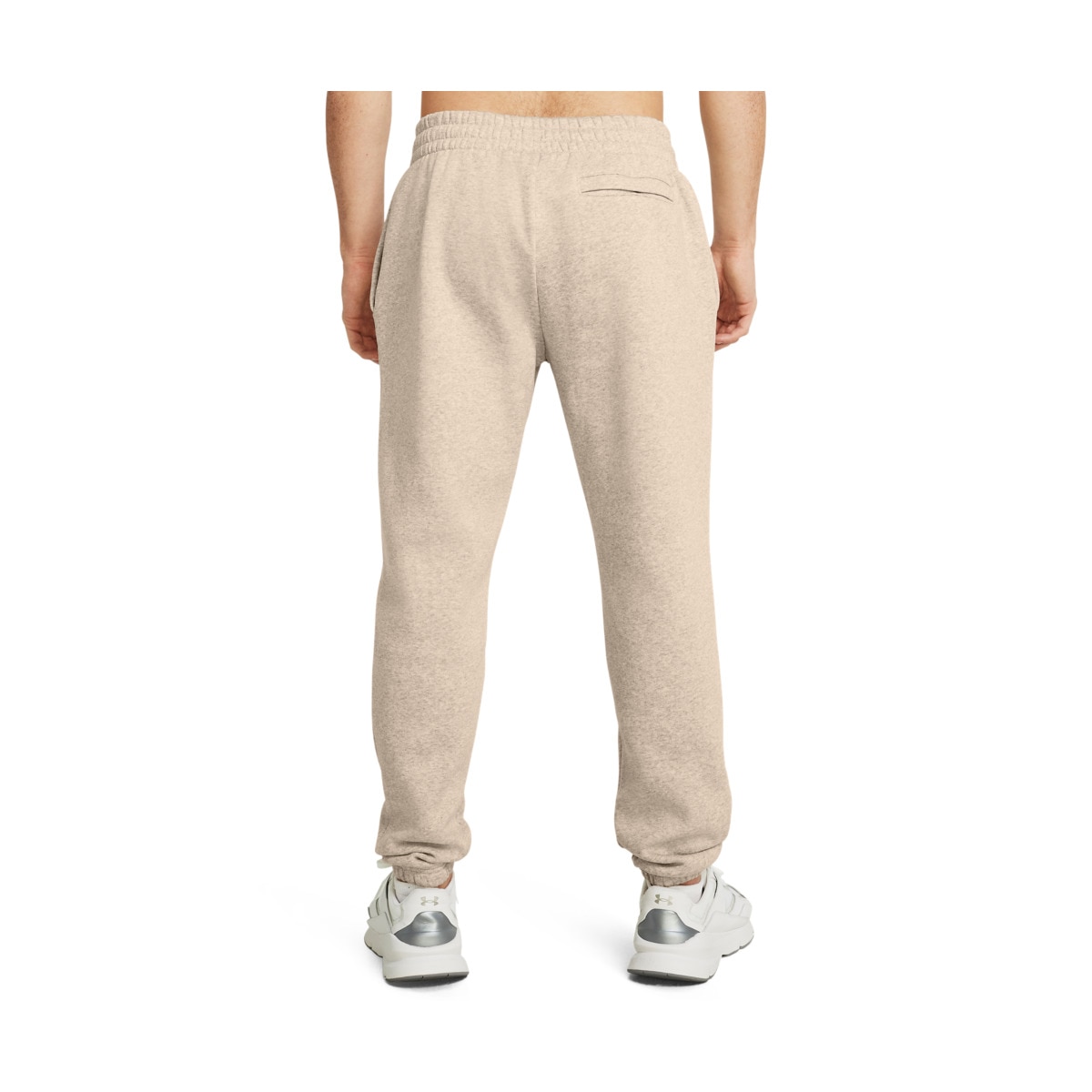 Calças de Homem Essential Fleece Castanho-2