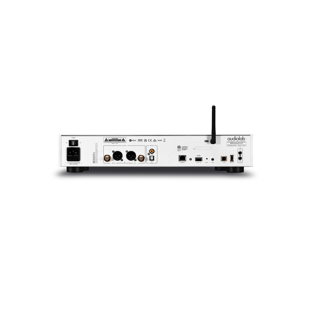 Reproductor en red Audiolab 9000N Plata Plata-4
