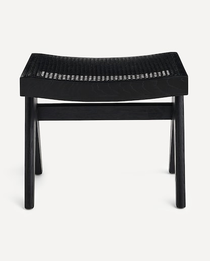 Imagen 0 de Banco auxiliar de fresno y ratán Oga Room - El Corte Inglés