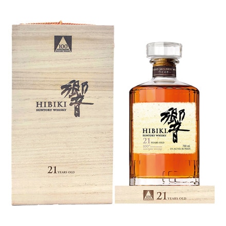 SUNTORY HIBIKI 21年 700ml Estuche whisky japonés Hibiki Suntory 21 años Edición Limitada 100