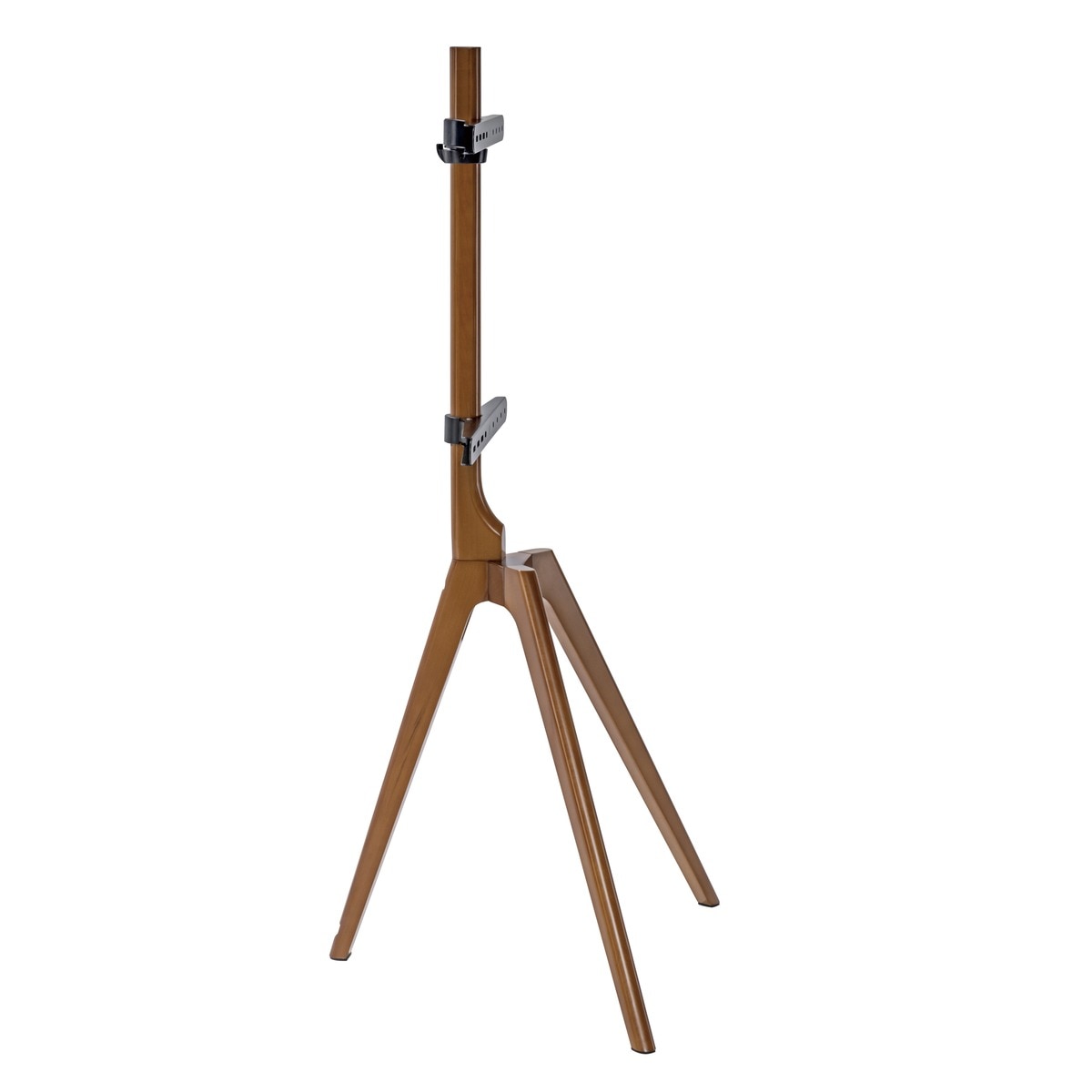 Soporte de suelo Fonestar STS-M5044 para TV de 42" a 65", diseño en madera Nogal / Negro-3