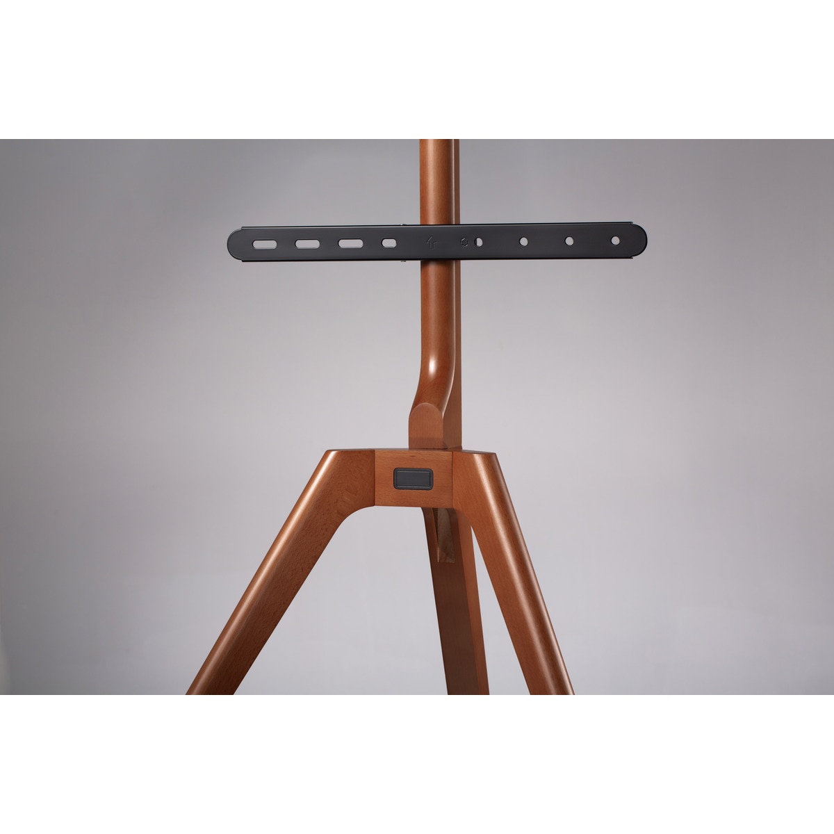 Soporte de suelo Fonestar STS-M5044 para TV de 42" a 65", diseño en madera Nogal / Negro-7