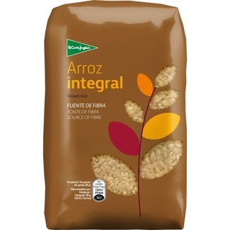 arroz redondo integral paquete 1 kg - El Corte Ingles