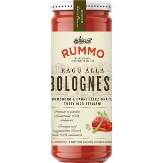 salsa ragú boloñesa frasco 340 g - Rummo