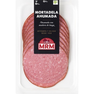 mortadela ahumada en lonchas sin gluten envase 200 g - Mrm