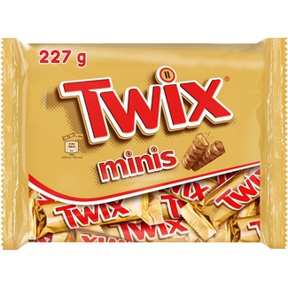 Minis barritas de chocolate y caramelo bolsa 227 g - Twix