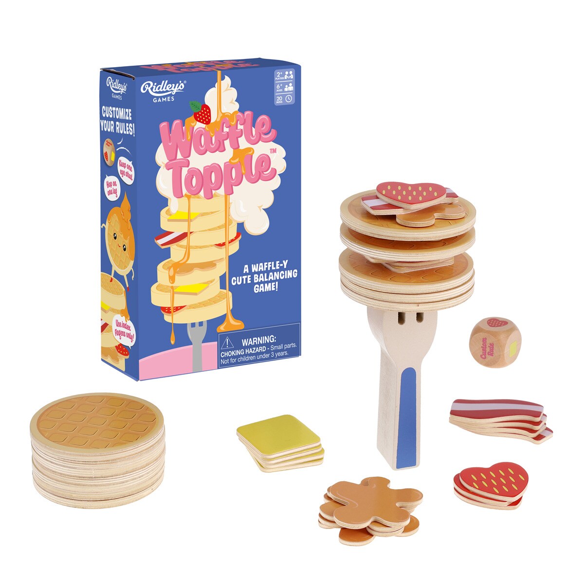 Juego Ridley's Games Waffle topple 1