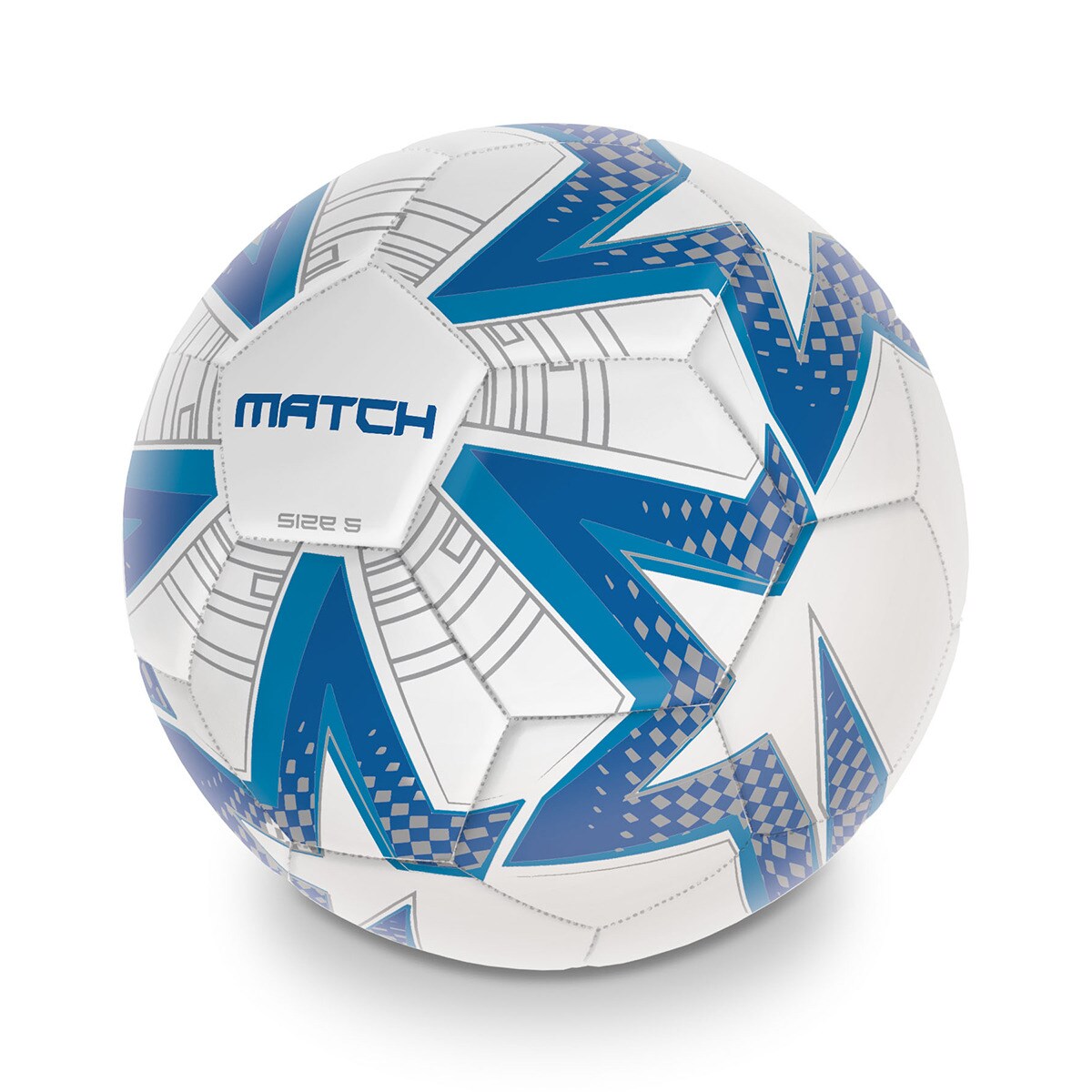 Balón de fútbol Match Talla 5 Mondo Blanco / Multicolor-3
